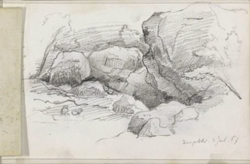 Landscape with rocks