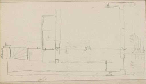 Floor plan of a house