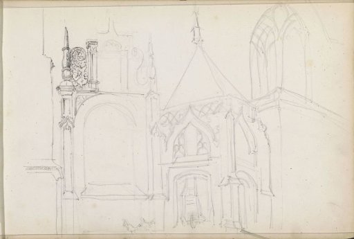 Gable and spire