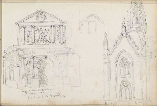 Delft Gate and Zuiderkerk in Rotterdam