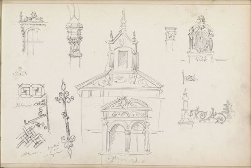 Architectural details in Alkmaar