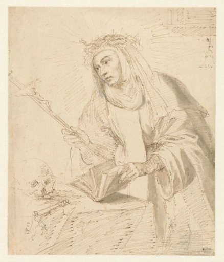 Saint Catherine in Contemplation