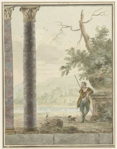 Design for Room Decoration with River Landscape