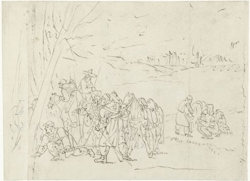 Cossacks in an ambush