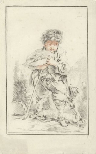 Boy with Two Birds in His Hat