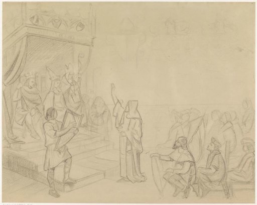 Scene in a Throne Room