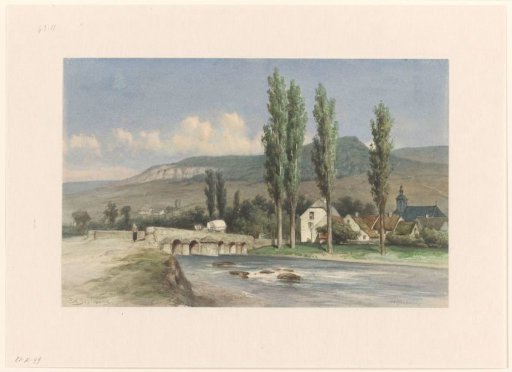 Mountain landscape near Walferdange, Luxembourg