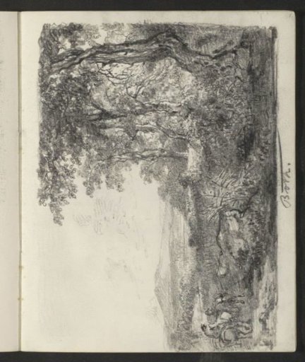 Copy after a landscape with figures by Jan Both