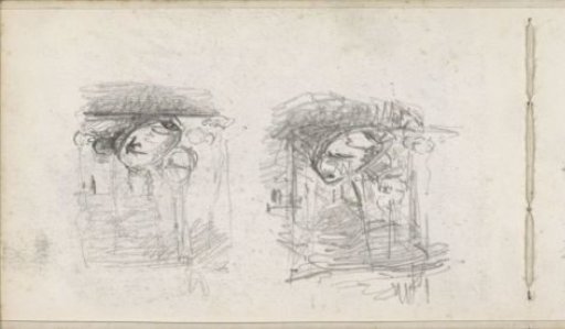 Still Lifes with Bowls and Foodstuffs in a Niche