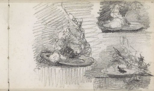 Still Lifes with Foodstuffs on a Bowl