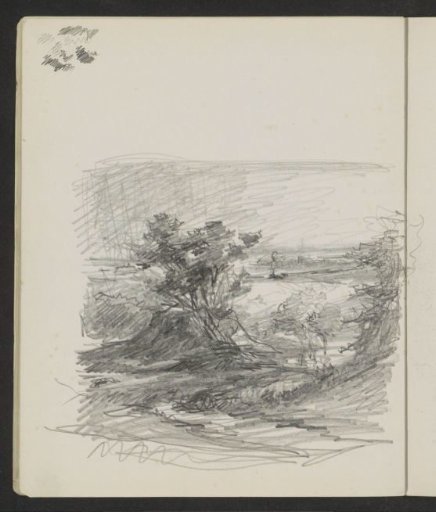 Landscape with Trees