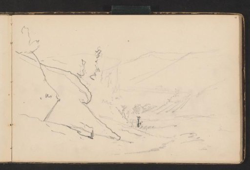 Valley in a mountain landscape