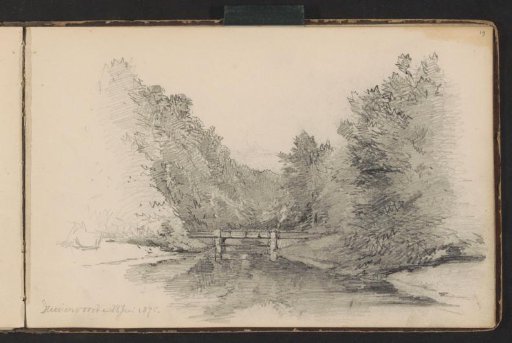 Bridge over a River near Duivenvoorde Castle