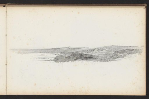Rolling landscape by a waterway, probably the Rhine