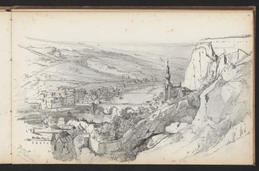 View of Dinant on the Meuse