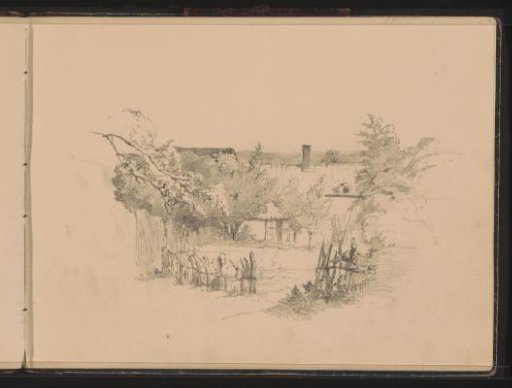 Houses in the countryside, presumably near Oosterbeek