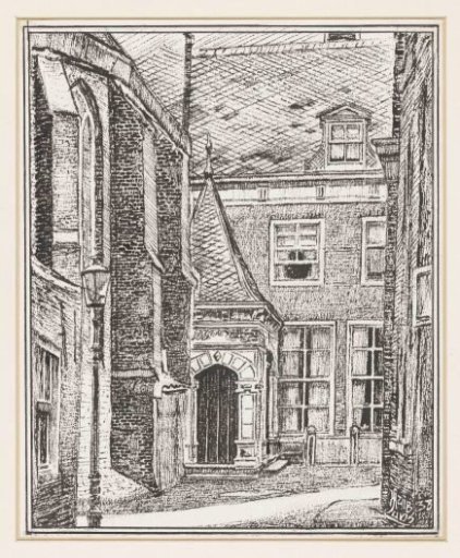 Portal of the Sint-Gommaruskerk in Enkhuizen