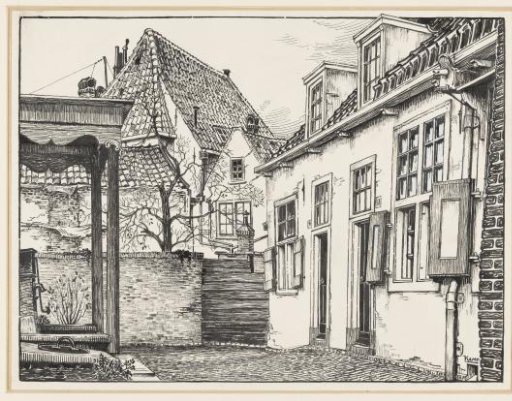Hofje van Bakenes in Haarlem