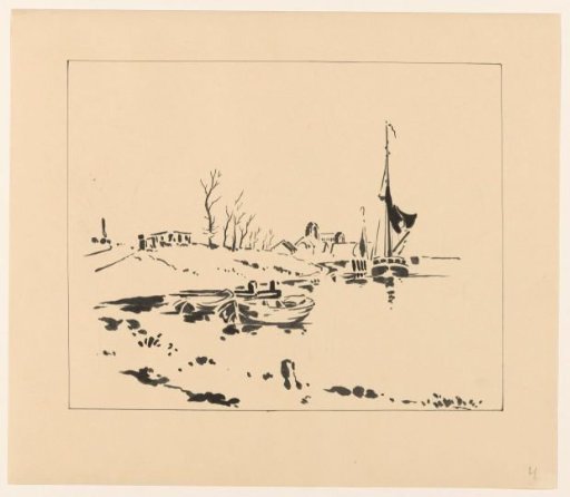The Harbour and the Great Church at Veere