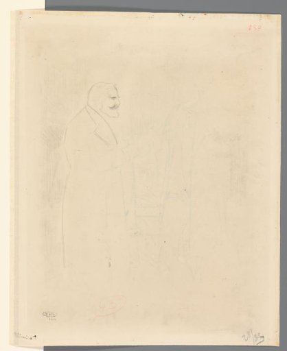 Head and upper body of a man