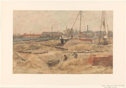 Construction Site at the Wilhelmina Gasthuis