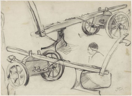 Studies of a plough