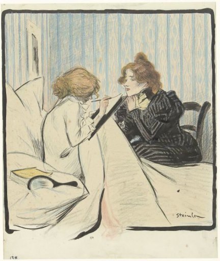 Two women in a bedroom
