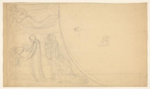 Deathbed with Mourners