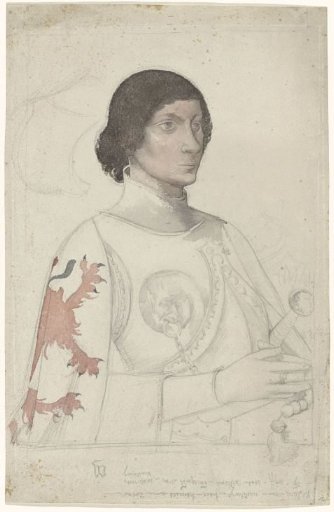 Study after the portrait of a gentleman of Naaldwijk
