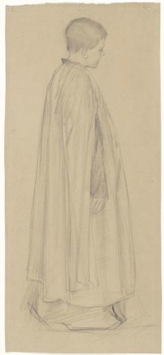 Standing Choirboy, Facing Right