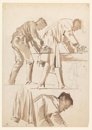 Three Sketches of Craftsmen