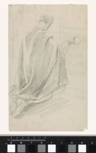 Kneeling man