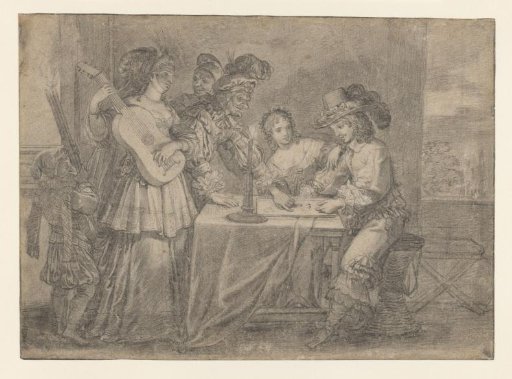 The Prodigal Son gambling in bad company