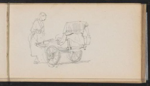 Woman by a Cart