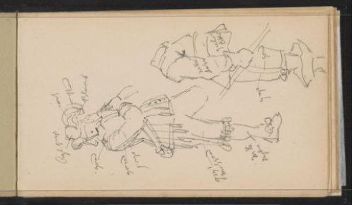 Man in Seventeenth-Century Clothing and a Costume Study