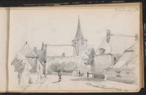 View of Ermelo with the Old Church