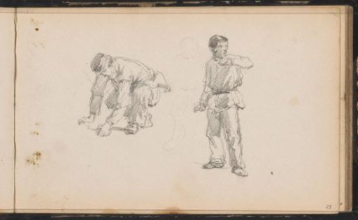 Men in various poses