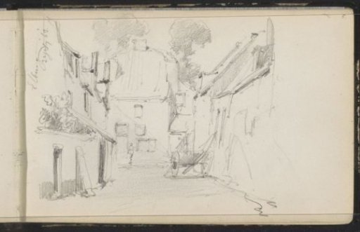 View of a street in Elburg
