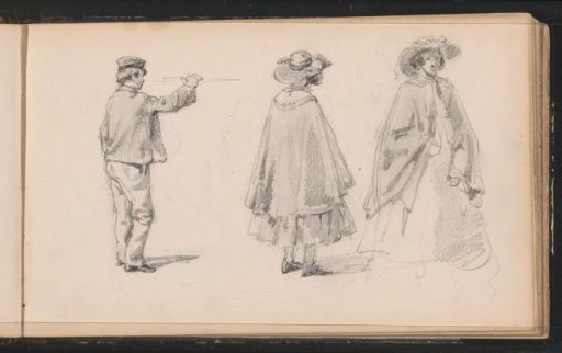 Figures in Zeeland costumes
