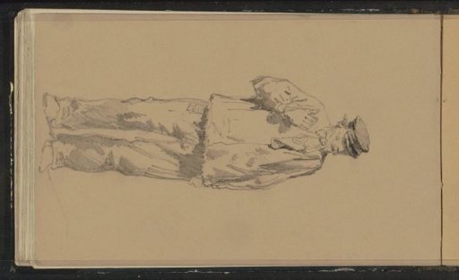 Standing man with a cap