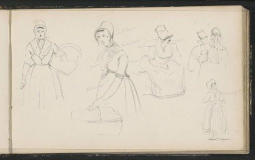 Women in Zeeland costumes