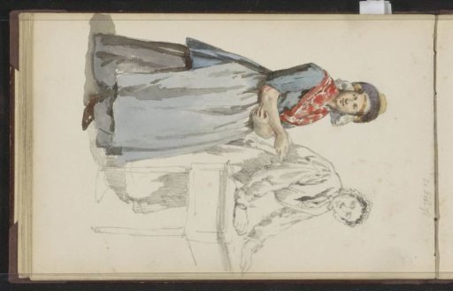 Two women at a table