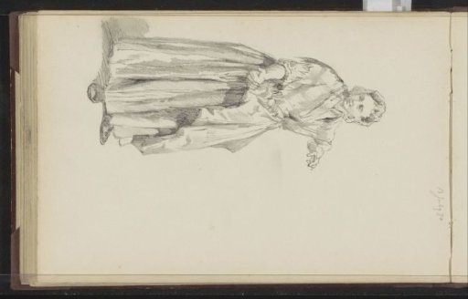 Woman with both arms outstretched