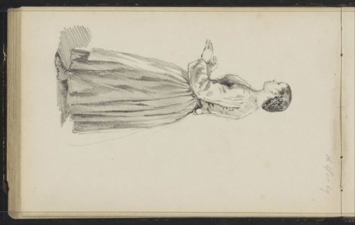 Woman with outstretched hands
