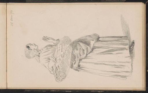 Woman with a basket