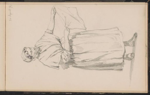 Woman with a cloth in her hands