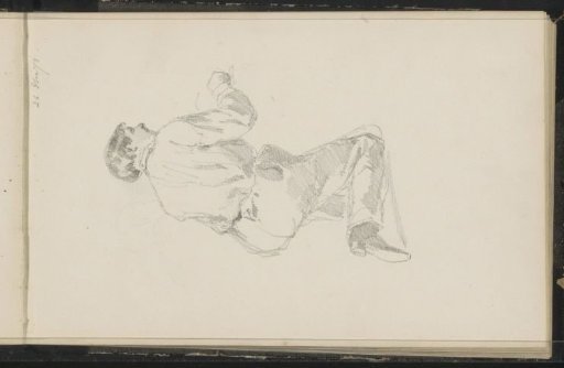 Kneeling man