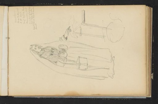Veiled woman with a basket
