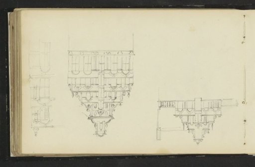 Facade studies, possibly in Amsterdam
