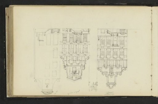 Facades of Keizersgracht 133, 141 and 143